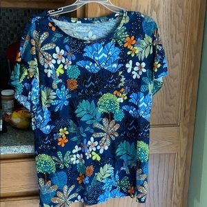 Multicolored cotton T-shirt from Loft